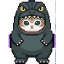Godzilla Nyan sprite