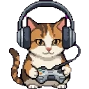 Gamer Cat sprite
