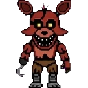 Nightmare Foxy sprite