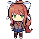 Monika sprite