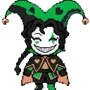 Harlequin sprite