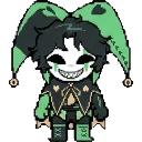 Harlequin sprite