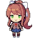 Monika sprite
