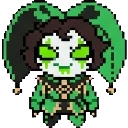 Harlequin sprite