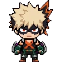 Katsuki bakugou sprite