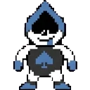 Lancer Deltarune sprite