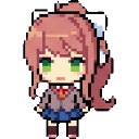 Monika sprite