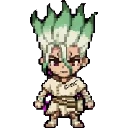 Senku sprite