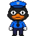 Officer Duckman sprite