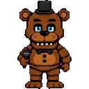Withered Freddy sprite