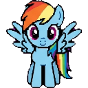 Rainbow Dash sprite