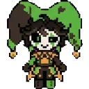 Harlequin sprite