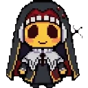 Cyan sprite