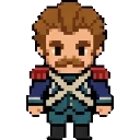 Scared French sprite