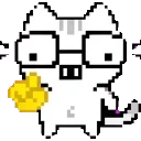 Nerd Cat sprite