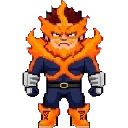 Endeavor Todoroki sprite