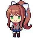 Monika sprite