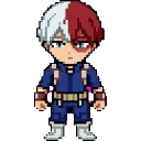 Shoto Todoroki sprite