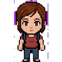 Ellie Williams sprite