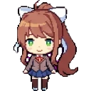 Monika sprite