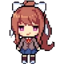 Monika sprite