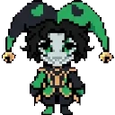 Harlequin sprite