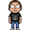 Gucchi Morty sprite
