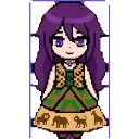 A girl wearing sprite