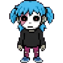 Sally face sprite