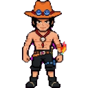 Porgas D. Ace sprite