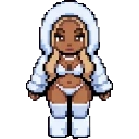 Curvy IMVU Character sprite
