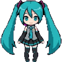 Hatsune Miku V6 sprite