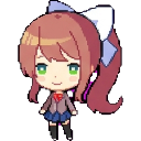 Monika sprite