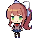 Monika sprite
