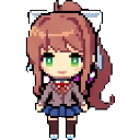 Monika sprite