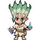 Senku sprite