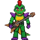 Monty Gator sprite