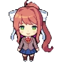 Monika sprite