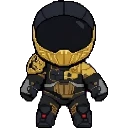 Golden sprite