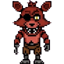 Phantom Foxy sprite