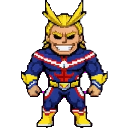 All might sprite