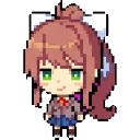 Monika sprite
