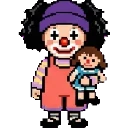 Loonette the clown sprite