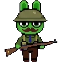 Psychologist British Soldier WW2 sprite