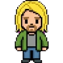 Kurt Cobain sprite