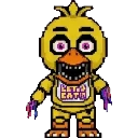 Withered Chica★ sprite