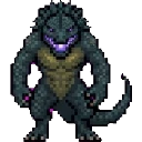 Rajiu The Category four Kaiju sprite