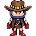 Gunman sprite