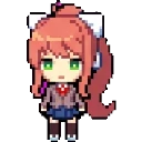 Monika sprite