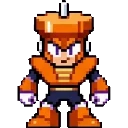 Top Man (mega Man) sprite